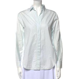 Maje Long Sleeve Button-Up Top shirt